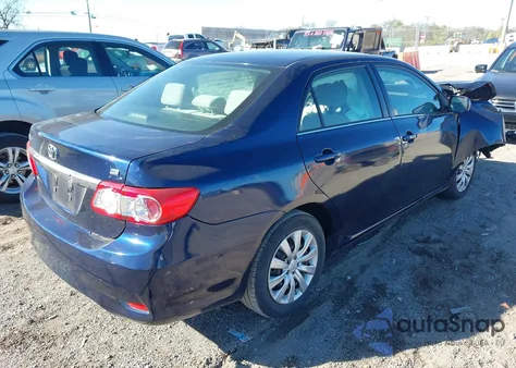 2013 Toyota Corolla Le z USA, uszkodzony, nr VIN JTDBU4EE1DJ121905